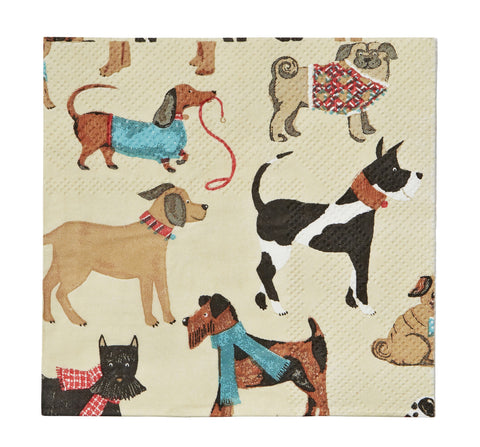 Hound Dog - Paper Cocktail Napkins