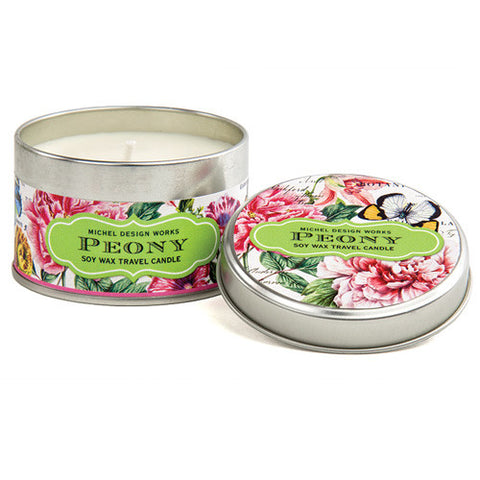Peony Travel Candle