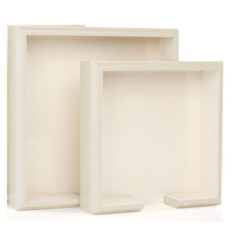 Cream Paper Luncheon Napkin Holder