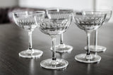 Lens Champagne Saucer Set of 6