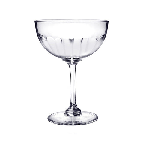 Lens Champagne Saucer Set of 6