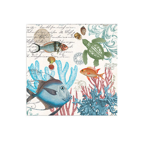 Sea Life Luncheon Paper Napkins
