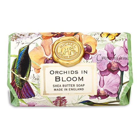Orchids in Bloom Large Soap Bar