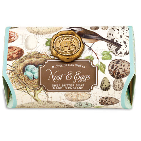 Nest and Eggs Large Soap Bar
