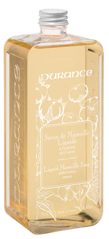 Durance Marseille Liquid Soap 750ml Cotton