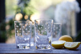 Stars Glass Tumbler Set of 6