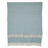 Weaver Green Blanket - Diamond Pattern