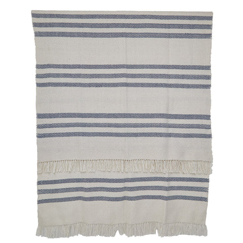 Weaver Green Blanket - Striped